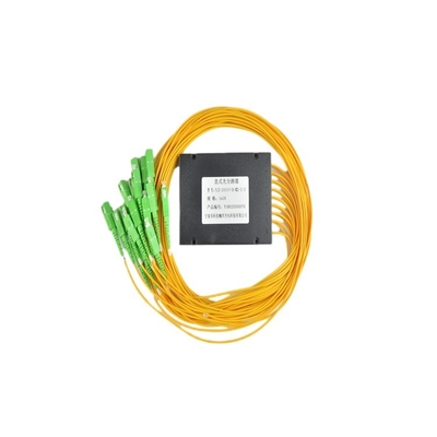 네트워크 PLC 스플리터 SC/APC ABS 박스 싱글 모드 광섬유 스플리터 SC/UPC PCL 스플리터