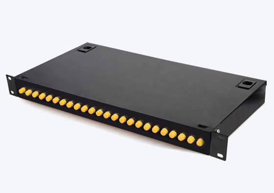 냉불판 24 포트 ST UPC 코닝 광섬유 ZTE FTTH 네트워크 패치 패널