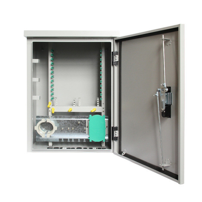 FTTH ODF 외관 96 144 288 576 코어 광섬유 크로스 커넥트 캐비닛 강화 어댑터