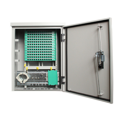 FTTH ODF 외관 96 144 288 576 코어 광섬유 크로스 커넥트 캐비닛 강화 어댑터