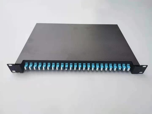 24 포트 LC 광섬유 패치 패널