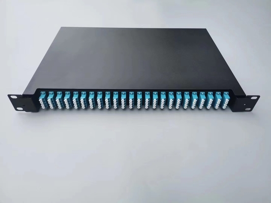 260*200*60mm FTTH 유통 섬유 시스템 1U 96 코어 LC SC 랙 탑재 MPO MTP 광섬유 패치 패널 ODF