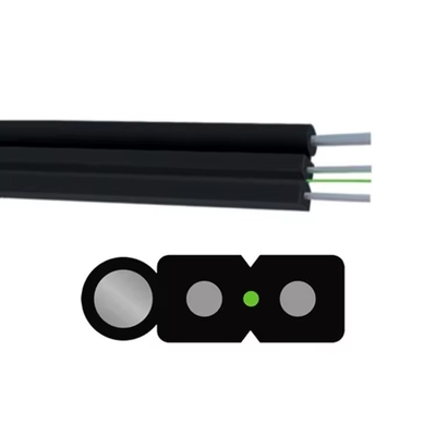 전기통신 G657a Frp Kfr 인도어 FTTH 광섬유 케이블