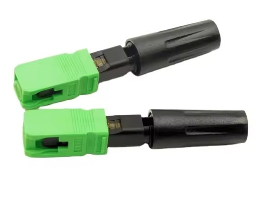 FTTH 드롭 케이블용 단일 모드 또는 멀티 모드 SC/APC SC/UPC 광섬유 빠른 커넥터