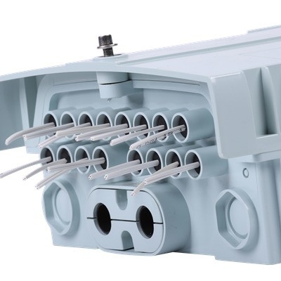 FTTX ODB NAP FTTH 16Ways IP65 PC ABS 소재로 방수 케이블 스플리터 박스