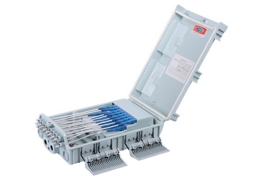 FTTX ODB NAP FTTH 16Ways IP65 PC ABS 소재로 방수 케이블 스플리터 박스