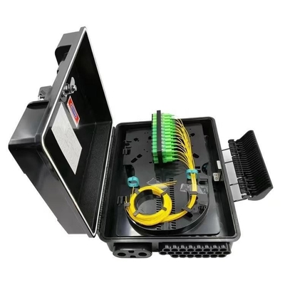 미니 PLC 스플리터 섬유 배포 상자 32/48 코어 ABS NAP IP68 2PCS 1X16 또는 48 어댑터