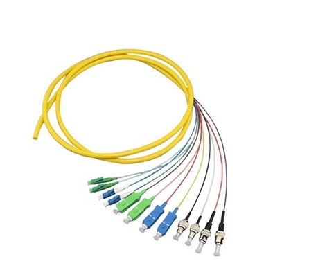 ST UPC에서 ST UPC 단일 모드 PVC 3.0mm LSZH 광섬유 패치 케이블