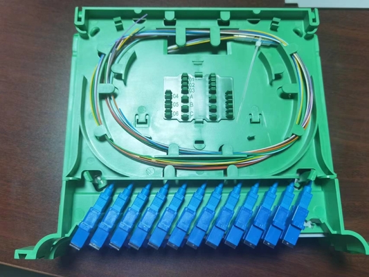12 코어 소 스플라이스 트레이 FTTX ODB NAP FTTH 플라스틱 광섬유 스플라이스 케이블 트레이