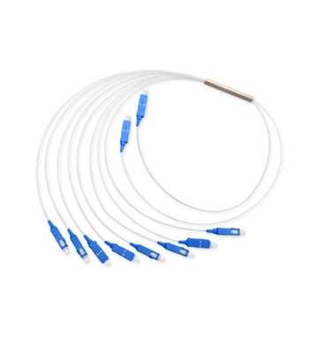 섬유 스플리터 0.9mm 1*3 1*5 1*6 1*7 2*4 2*32 방법 SC/UPC SC/APC 커넥터 스플리터 2*1