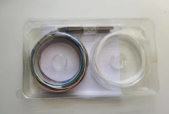 1M/1.5M G657A 광섬유 PLC 광섬유 스플리터 작동 파장 1260-1650nm