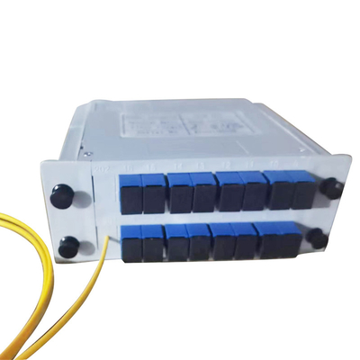전기 통신 FTTH 섬유 72 코어/64 코어 터미널 박스 LGX 스플리터 또는 미니 타입 PLC 스플리터