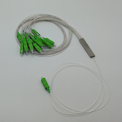 4G 네트워크 호환성 1 16 스플리터 마이크로 PLC 스플리터 SC/UPC ≤10.7dB 삽입 손실