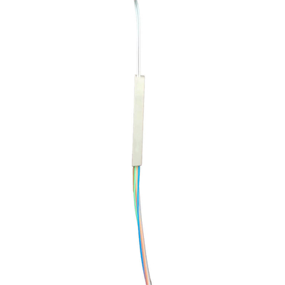 FTTX ODB NAP FTTH 2*8 스틸 튜브 PLC 스플리터 커넥터 없는 고강도 가닥