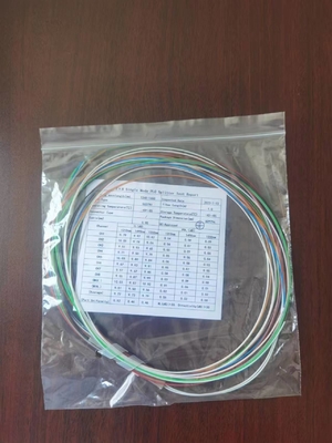 FTTX ODB NAP FTTH 2*8 스틸 튜브 PLC 스플리터 커넥터 없는 고강도 가닥