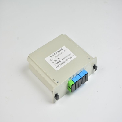 G657A 광섬유 타입 1x16 카세트 PLC 광분열기 ≤10.7dB 삽입 손실