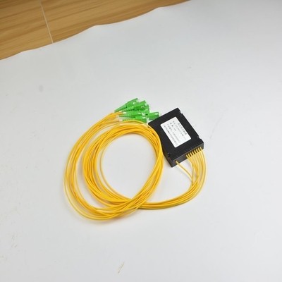 온도 안정성 -40-85 C dB 0.5 1*8 SC/APC ABS 박스 타입 PLC 스플리터 네트워크