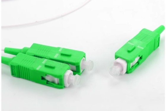 ANATEL 인증 1x8 SC/APC 마이크로 미니 블록 스틸 튜브 FTTH PLC 스플리터 및 3 시간