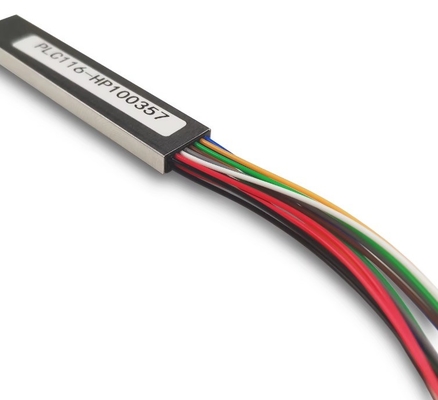 FTTH 마이크로 스틸 튜브 타입 1x16 SC APC 광섬유 Plc FAT 및 FTD를 위한 스플리터