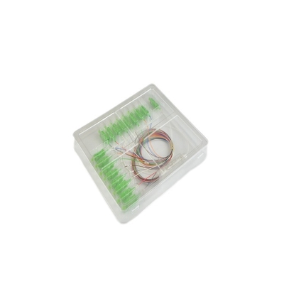 통신 1x2 4 8 16 C G657A1 0.9mm SCUPC 미니 타입 광섬유 PLC 스플리터