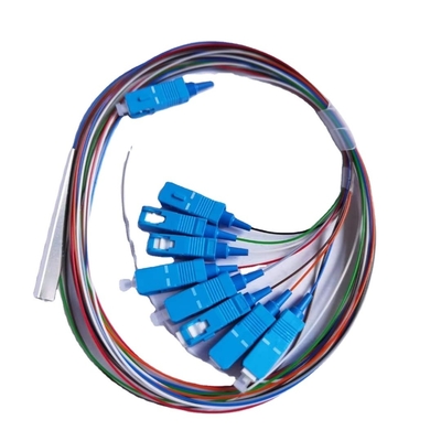 통신 1x2 4 8 16 C G657A1 0.9mm SCUPC 미니 타입 광섬유 PLC 스플리터